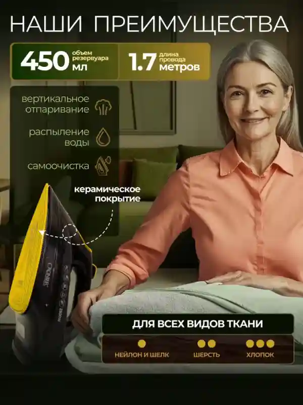 Утюг Cronier  CR-1427