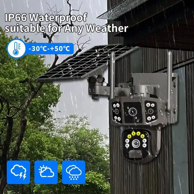  4G Камера на солнечный батарее 