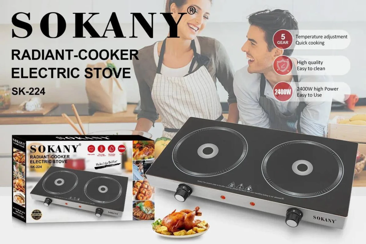 Настольная плита SOKANY SK-224 48850